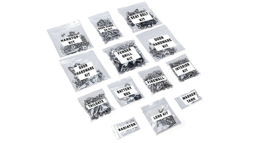 Bronco Stainless Steel Bolt & Screw Kit, with Hardtop