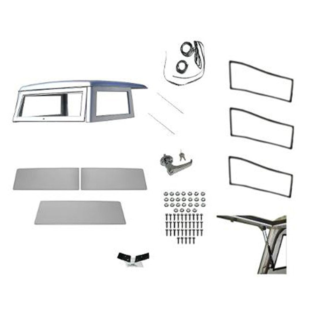 Complete Steel Hardtop Assembly - Ships Free to Lower 48