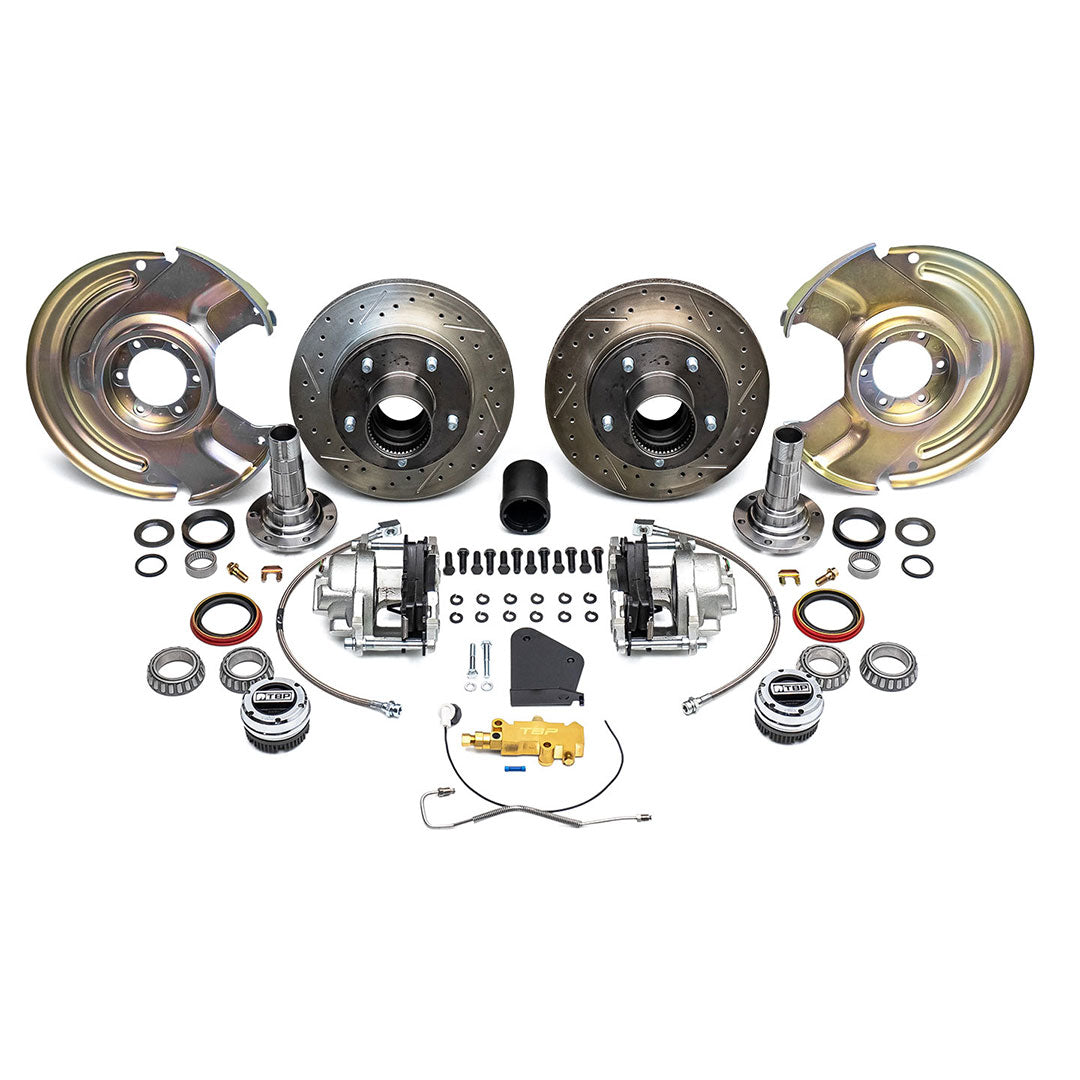 Front Disc Brake Conversion, 1966-75 Ford Bronco