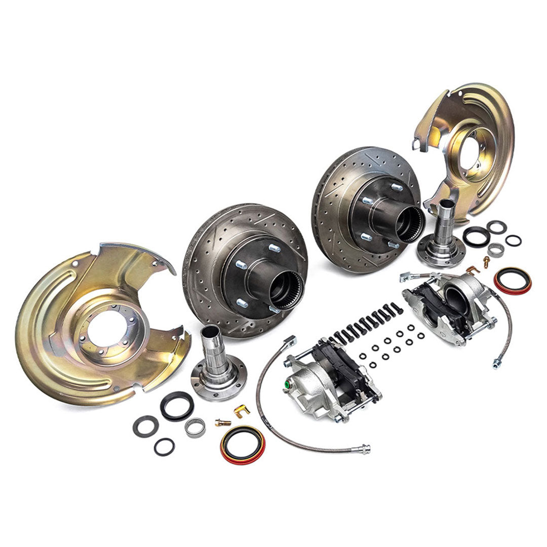 Front Disc Brake Conversion, 1966-75 Ford Bronco