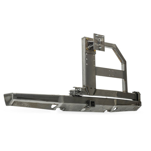 Impact Series Rear Bumper with Swing-Away Tire Carrier, 1966-77 Ford Bronco