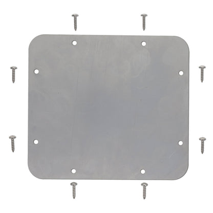 Screw In Driver Side Fresh Air Intake Block Off Plate, 1966-77 Ford Bronco