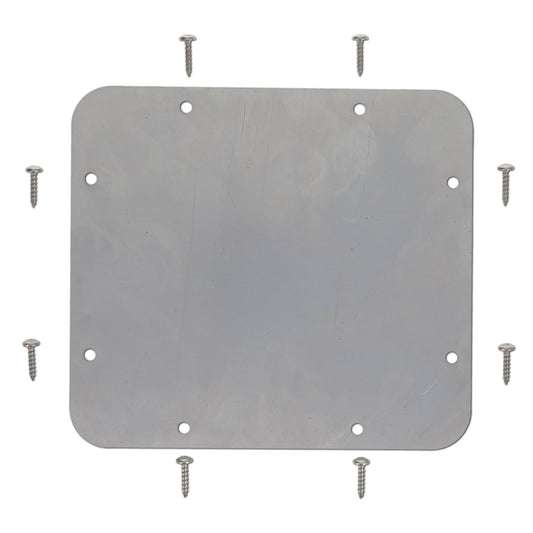 Screw In Driver Side Fresh Air Intake Block Off Plate, 1966-77 Ford Bronco