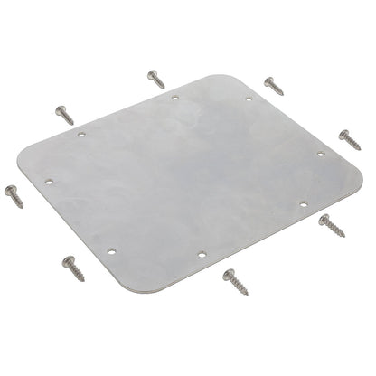 Screw In Driver Side Fresh Air Intake Block Off Plate, 1966-77 Ford Bronco