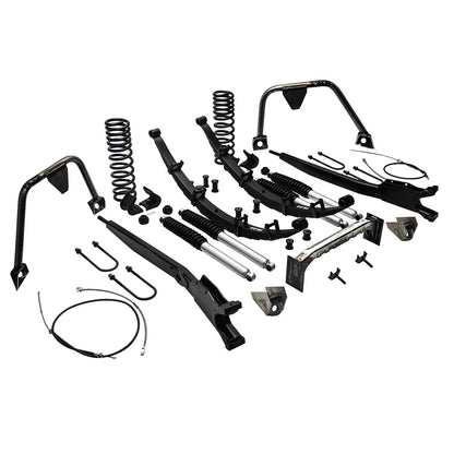 3.5 inch Long Travel Suspension Lift Kit - Level 4