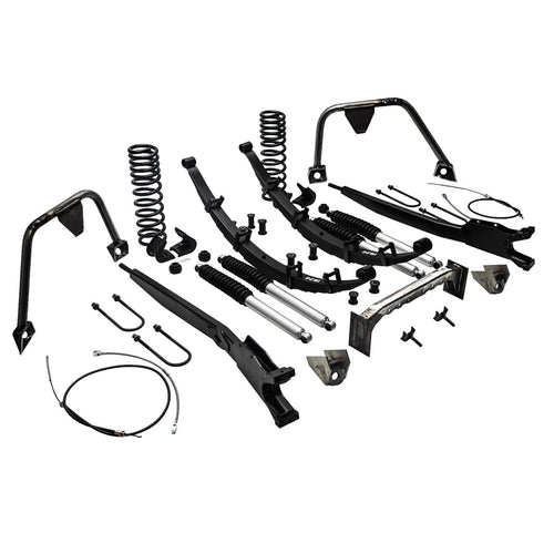 3.5 inch Long Travel Suspension Lift Kit - Level 4