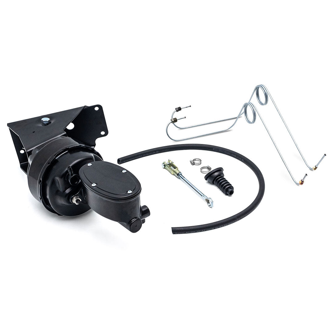 Power Brake Kit w/Billet Master Cylinder, 1966-77 Ford Bronco