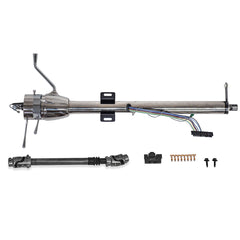 Polished Tilt Steering Column Kit, Automatic, 1966-77 Ford Bronco