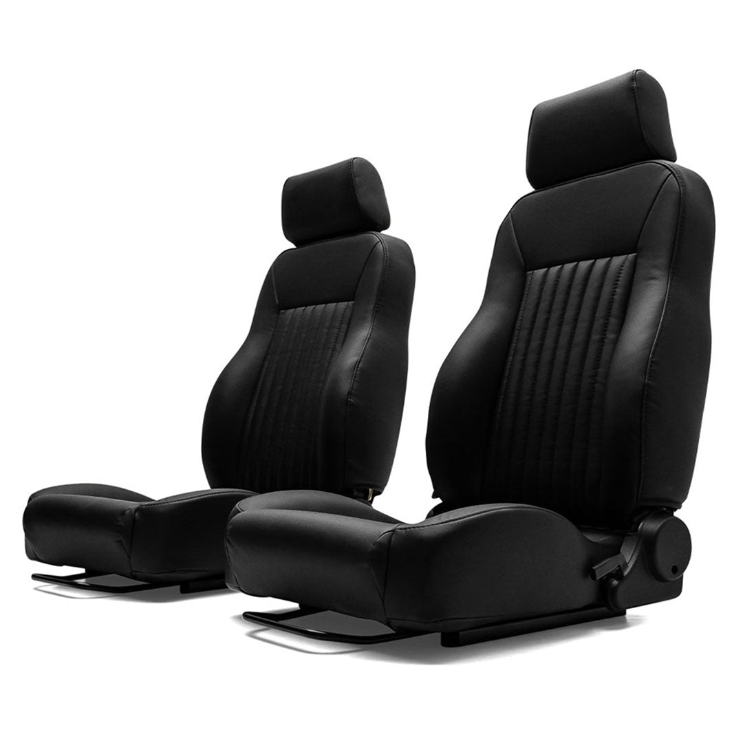 Premium Black Front Bucket Seats