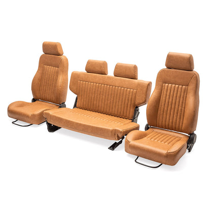 Premium Deerskin Early Bronco Seats - Front & Rear
