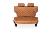 Premium Deerskin Diamond Stitched Fold & Tumble Rear Seat