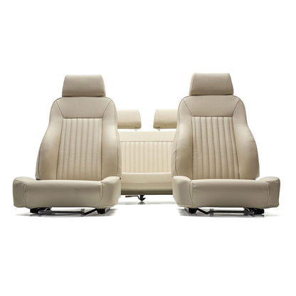 Premium Parchment Early Bronco Seats - Front & Rear