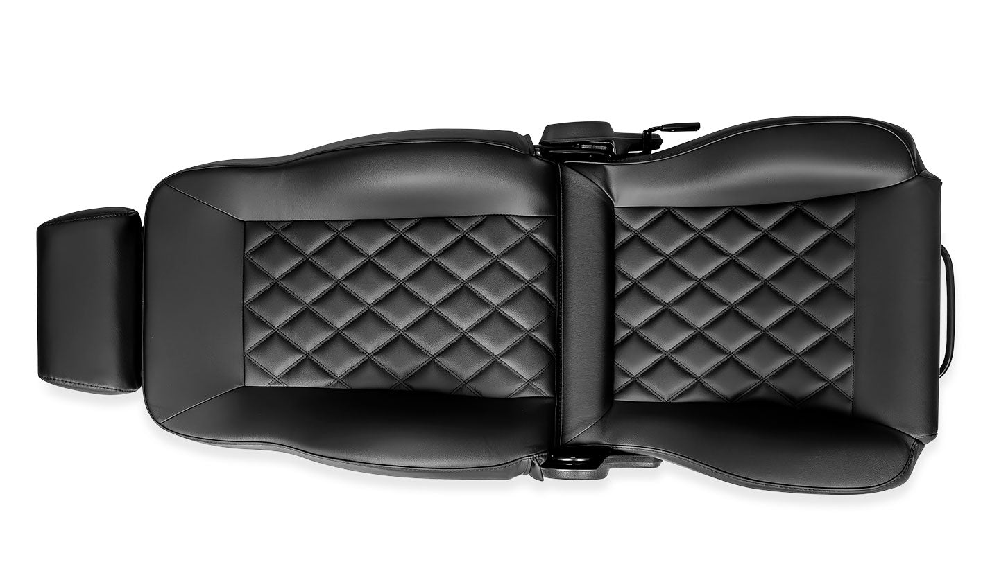 Premium Black Diamond Stitched Front & Rear Seats