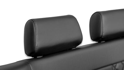 Premium Black Diamond Stitched Front & Rear Seats