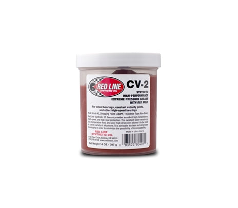 Red Line CV-2 Grease with Moly, 14oz Jar