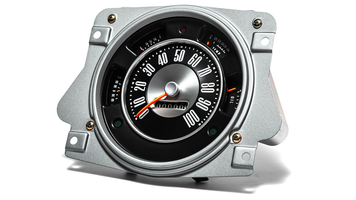 Speedometer Gauge Cluster, 66-77 Ford Bronco 