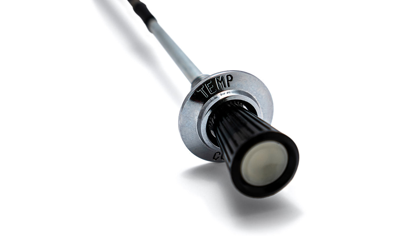 Temperature Control Cable w/Imprint on Bezel, 1966-67 Ford Bronco
