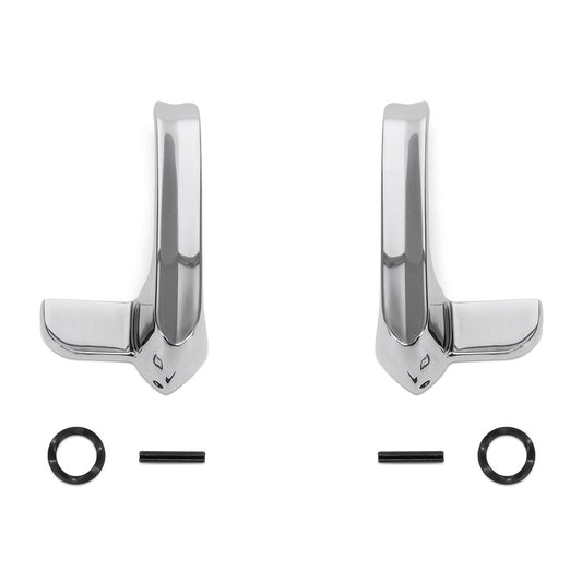 Chrome Vent Window Handle Pair, 1966-67 Ford Bronco
