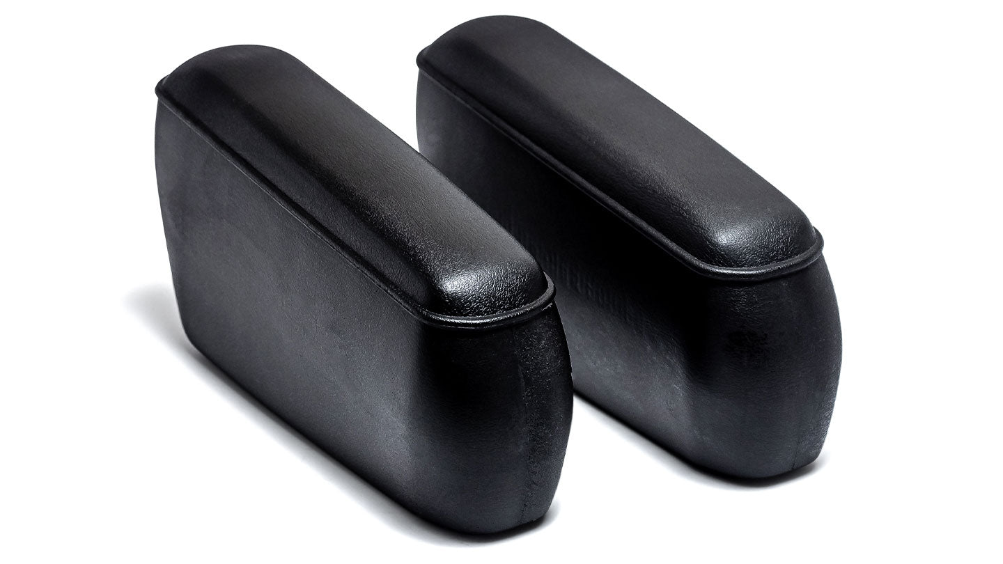 Rear Bench Seat Arm Rests - Black, OE Style, pair