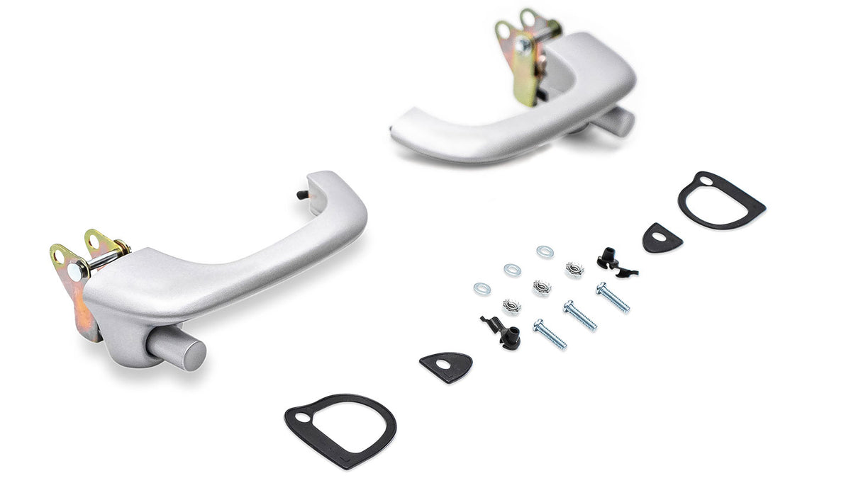 Outer Door Handles, OE Quality, Satin Finish, 1966-77 Ford Bronco