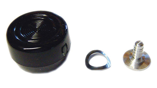 Window Handle Knob - Black, 68-77 Ford Bronco