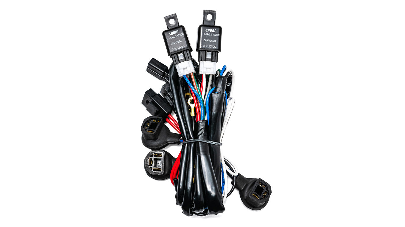 Heavy Duty Headlight Conversion Harness w/Relays