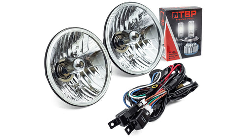 H4 LED Headlight Conversion w/Heavy Duty Wiring Harness