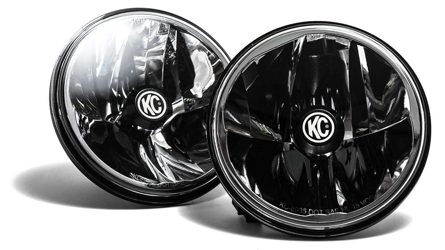KC HiLites LED Gravity 7" Headlights, PAIR