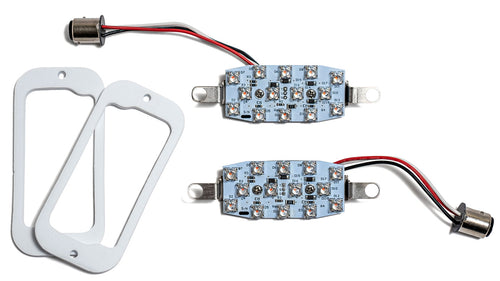 Front Amber Turn Signal LED Boards, 66-68 Bronco