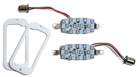 Front Amber Turn Signal LED Boards, 66-68 Bronco
