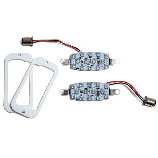Front Amber Turn Signal LED Boards, 1966-68 Ford Bronco