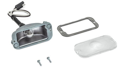 Turn Signal Bucket Assembly w/Clear Lens, 66-68 Ford Bronco