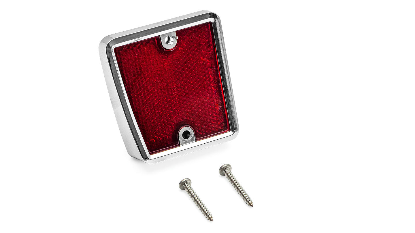 70-77 Ford Bronco Driver Rear Red Reflector