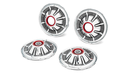 Hub Caps, Set of 4, 67-77 Ford Bronco