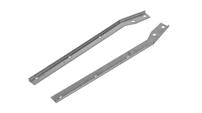 Steel Tailgate Side Weatherstrip Retainers, 69-77 Ford Bronco