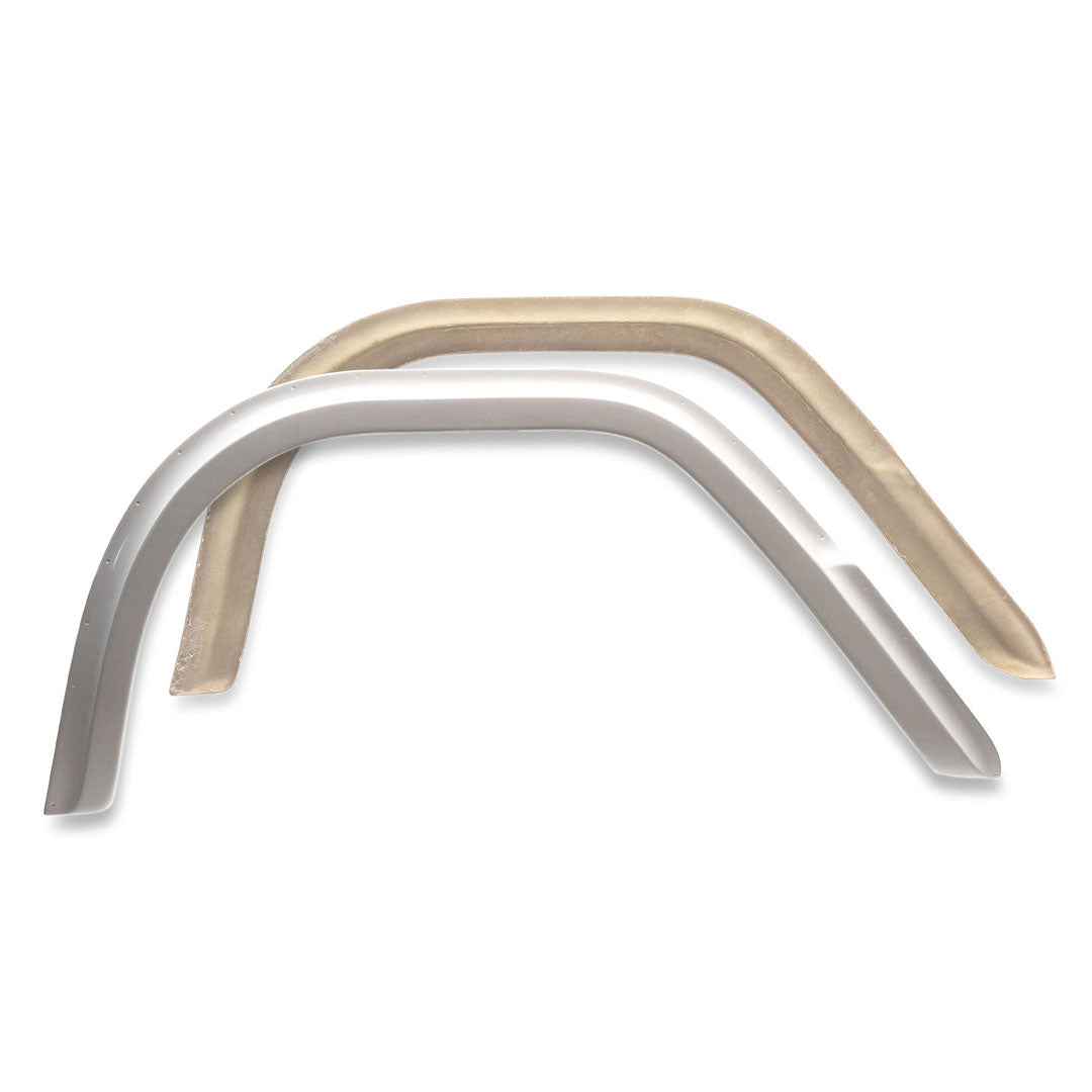 Fiberglass Rear Fender Flares w/Rivets & Welting, 1966-77 Ford Bronco