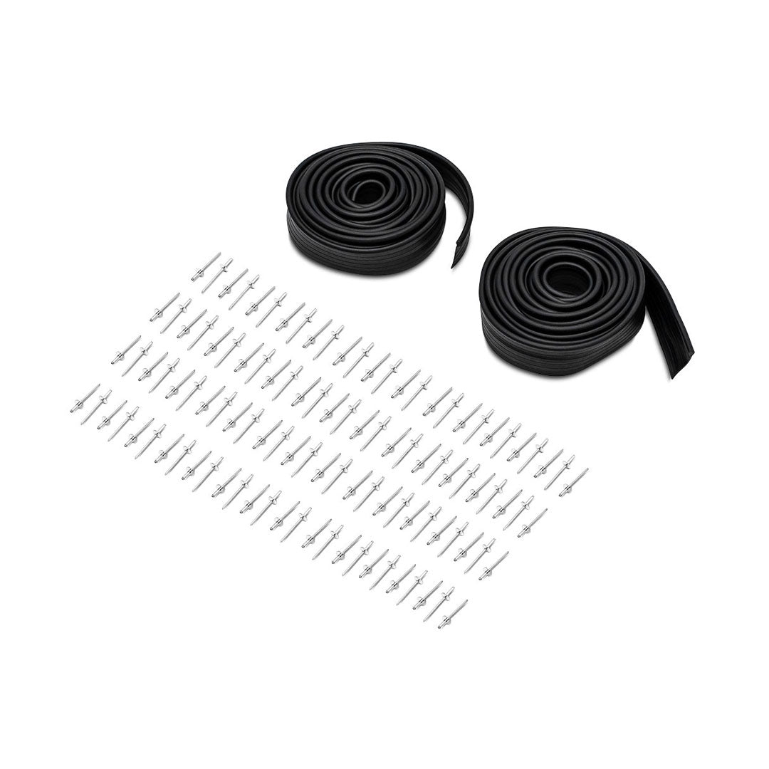 Fender Flare Rubber Welting & Rivet Kit (Set of 4), 1966-77 Ford Bronco