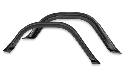 Ultra-Flex Bronco Fender Flares, FRONT ONLY Smooth Black