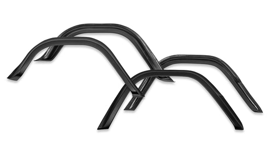 Ultra-Flex Bronco Fender Flares, Full Set, Smooth Black