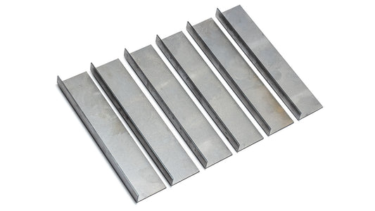 Wheel Well Backing Plates for Quarter Panel Inserts, Set of 6