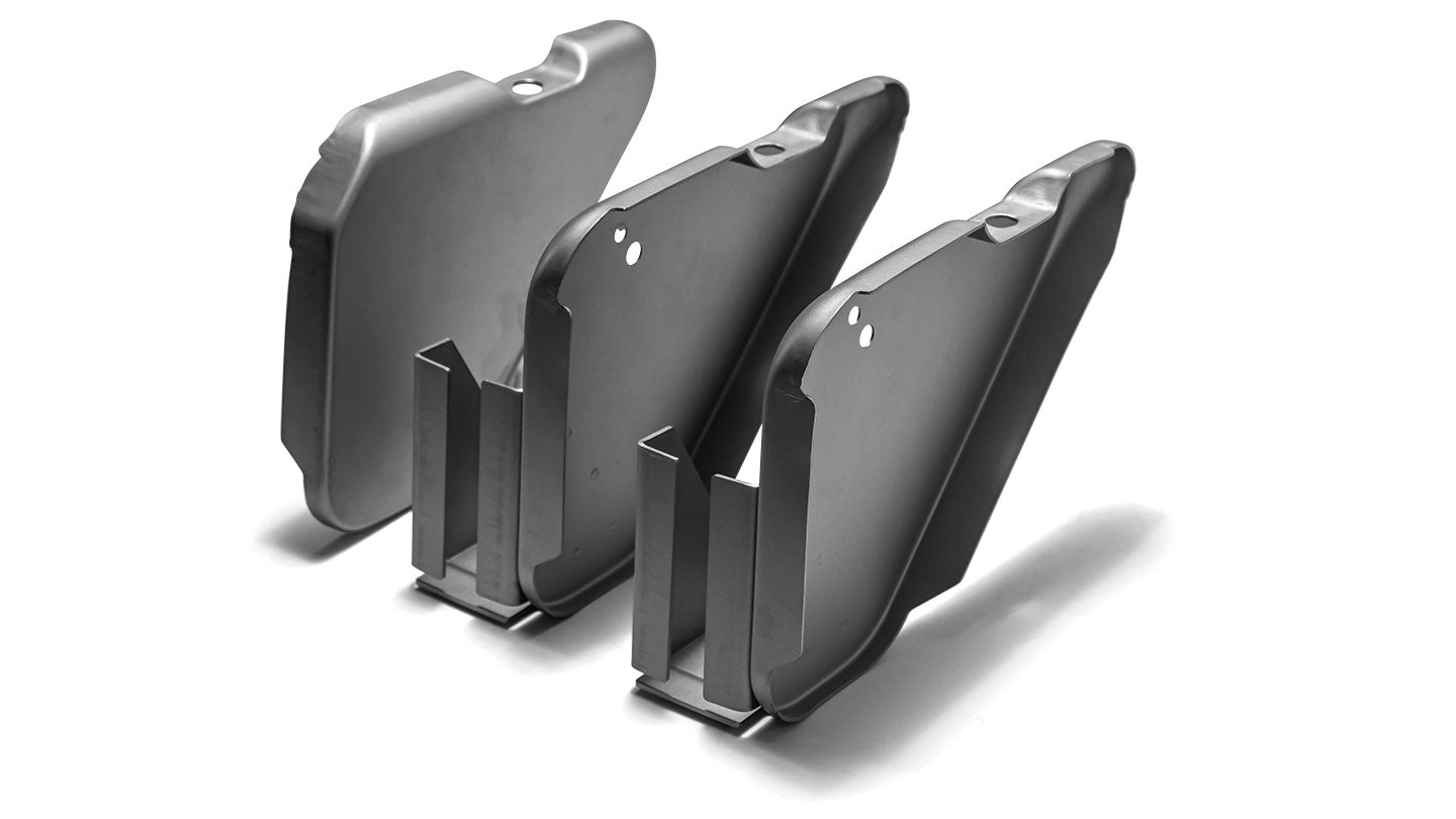 Core Support to Fender Well Mounting Bracket Kit, 66-77 Ford Bronco