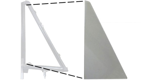 TINTED Vent Window Glass, OE Quality, 66-77 Ford Bronco