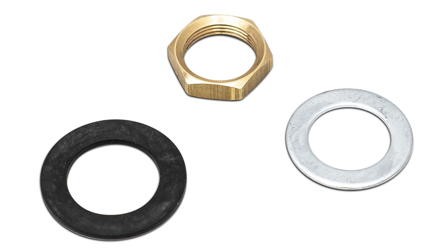 Wiper Arm Bezel, Nut & Gasket Kit (1 Side)