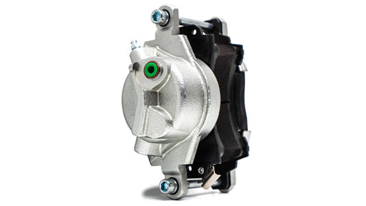 Front Brake Caliper w/Pads for Disc Conversion, Driver Side, 66-75 Bronco