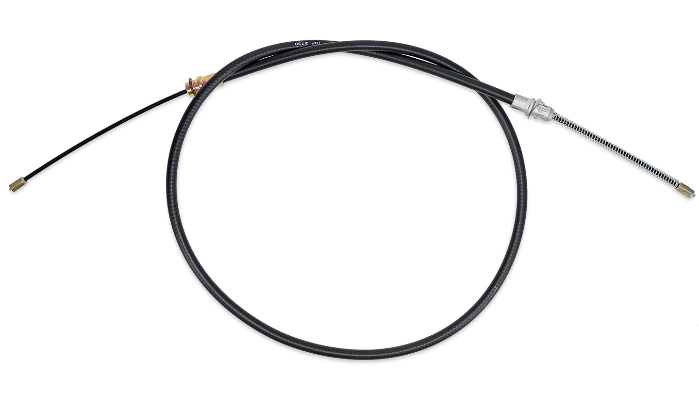 Passenger Rear Emergency Brake Cable, Fits Stock or Lifted, 66-77 Ford Bronco