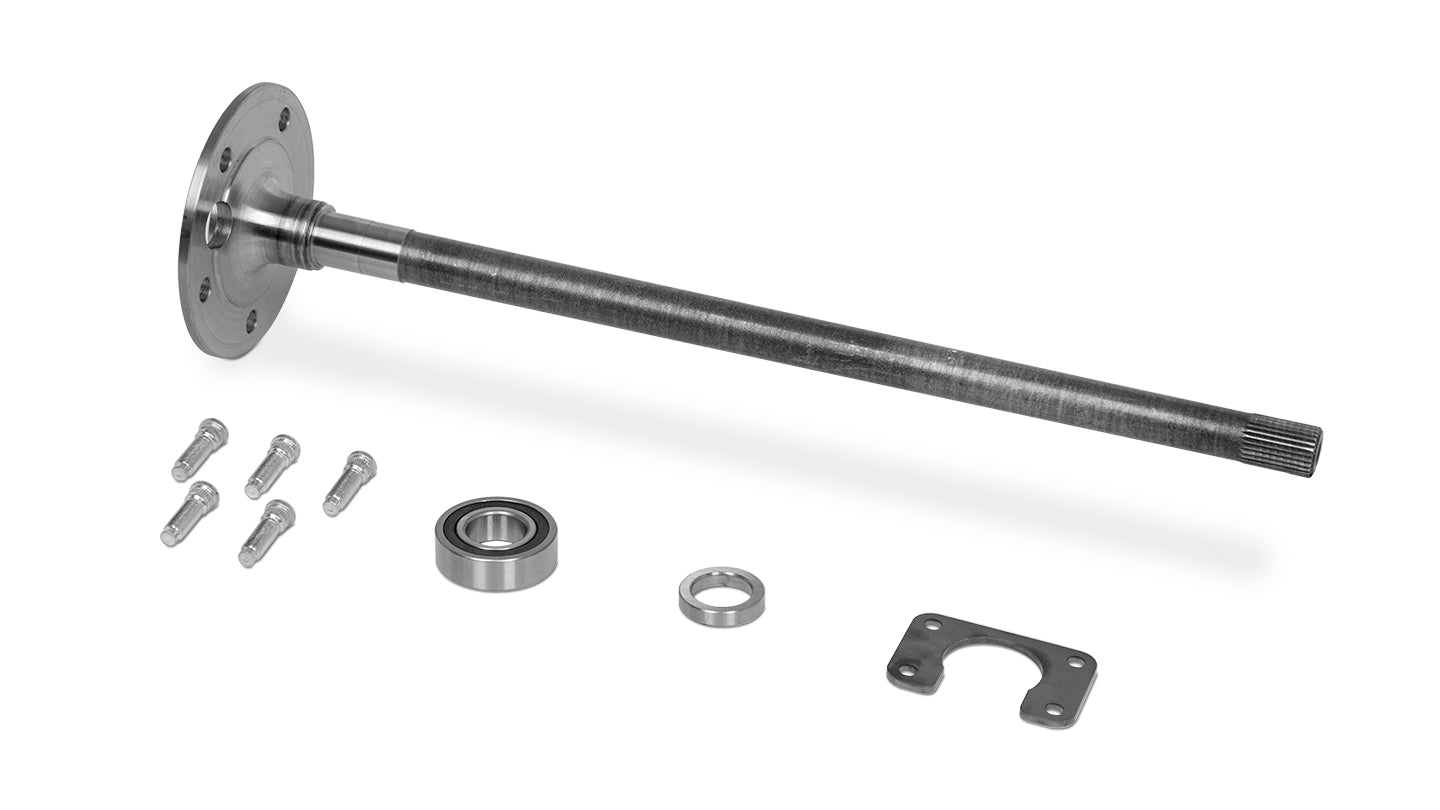 Rear Axle - Driver, 10" Drum, 28 Spline, Small Bearing, 66-73 Ford Bronco