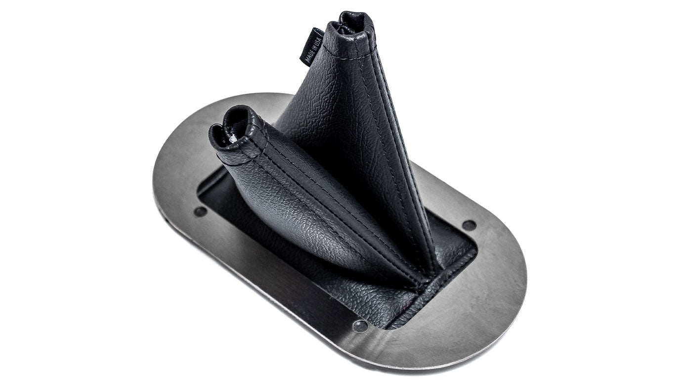 Leather Style Shift Boot for Twin Stick Shifters - J-Style or T-Style