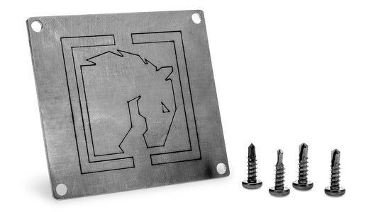 Fuel Selector Valve Blockoff Plate