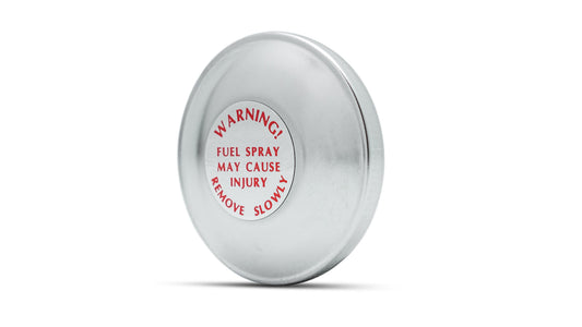 Long Reach Polished Fuel Cap, 72-76 Ford Bronco