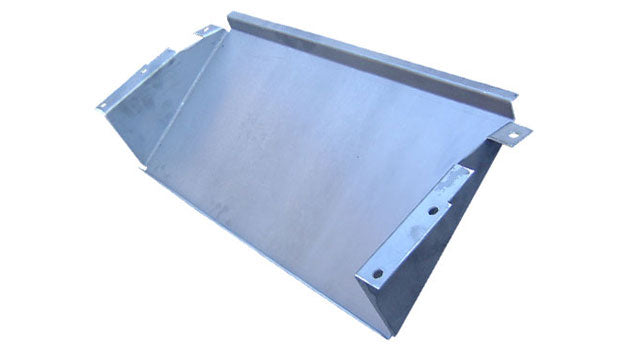 Rear/Main Fuel Tank Skid Plate, 66-76 Ford Bronco